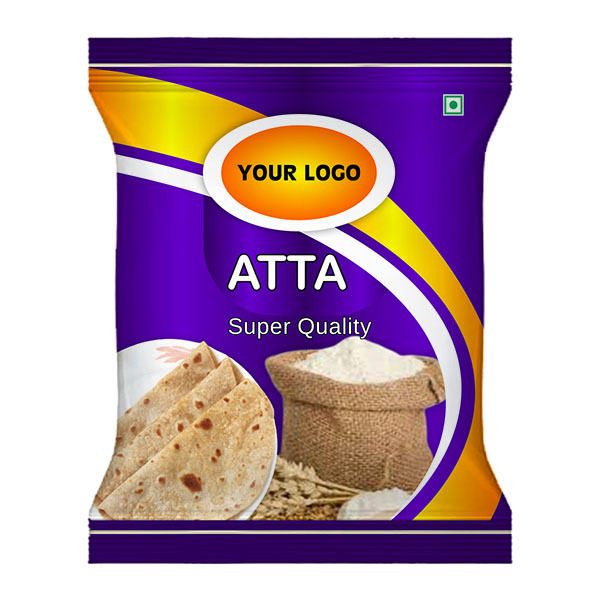 without cylinder atta packaging pouch printing