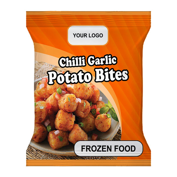 without cylinder frozen food packaging pouch printing