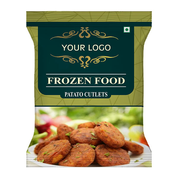 without cylinder frozen food packaging pouch printing