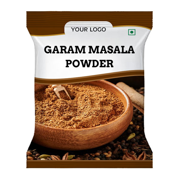 without cylinder masala packaging pouch printing